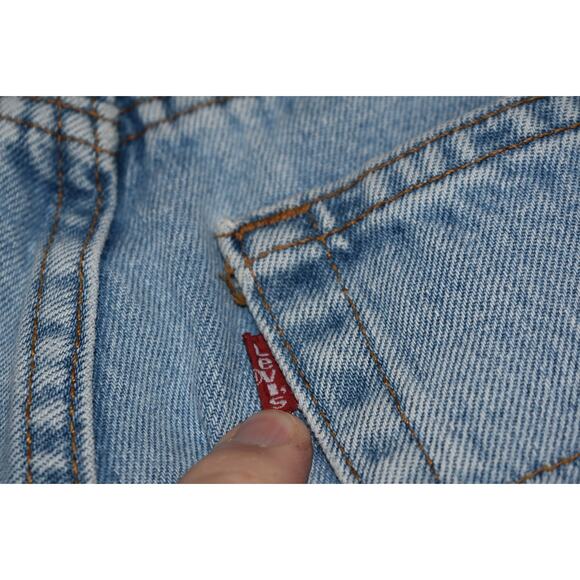 VINTAGE Levis 560 Jeans Mens Size 38 x 32 Tapered Loose Comfort Fit Blue 1994 - Picture 7 of 10
